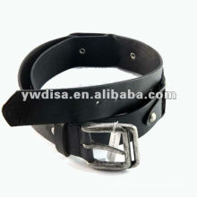 Women's Wide PU Plain Belts